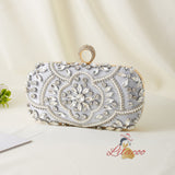 Hand Diamond-encrusted Rhinestone Dinner Bag