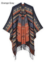 Women Ethnic Wind Shawl Cloak