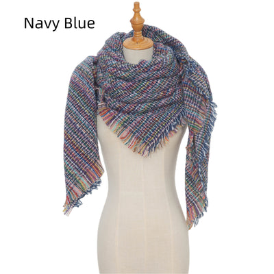 Women Thickened Square Scarf
