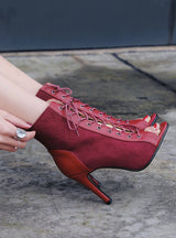 Open Toe Strap High Heel Fishmouth Sandals