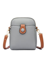 Large-capacity Double-compartment Slung Mobile Phone Bag