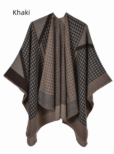 Ladies Scarf Shawl Warm Cloak