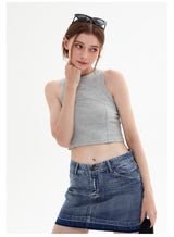 Solid Color Sexy Suspender Vest