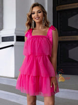 Sexy Women Straps Tiers Dress