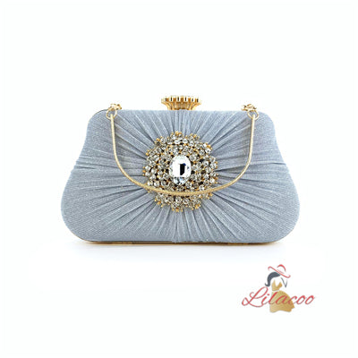 Women Dinner Rhinestone Banquet Bag