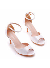7 cm Fishmouth High-heeled Sandals