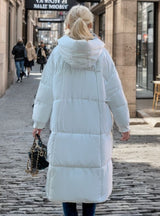 Loose Long Knee-length Cotton-padded Coat