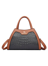 Crocodile One-shoulder Handbag