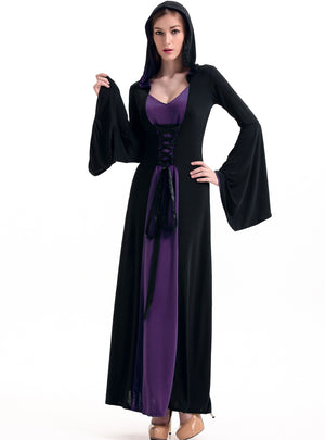 Halloween Palace Cloak Witch Costume