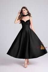 Sexy Backless V-neck Suspenders Dress