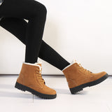 Women Warm Flat-heeled Snow Boots