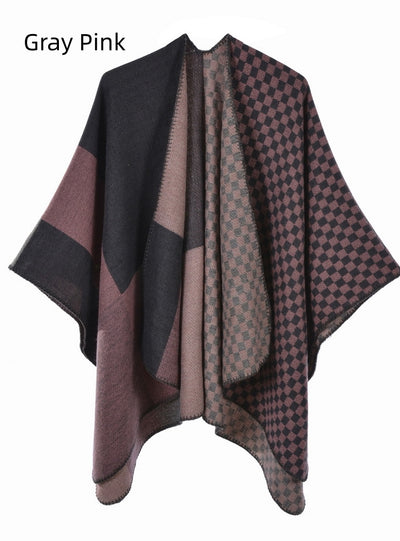 Cashmere-like Scarf Shawl Cloak
