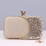 Diamond-encrusted Dinner Bag Retro Banquet Bag