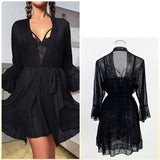 Sexy Perspective Mesh Underwear Pajamas