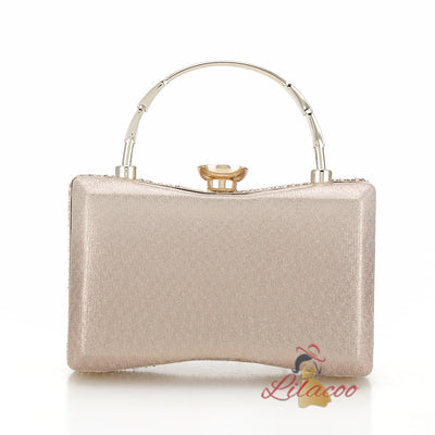 Diamond-encrusted Shoulder Handbag