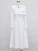 One Shoulder Slim-fit Long Sleeve Dress