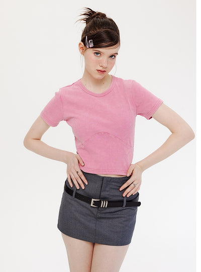 Short-sleeved Tight T-shirt