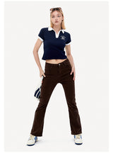 Polo Collar Short Sleeve T-shirt