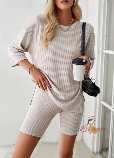 Fashion Casual Short Pants Suit