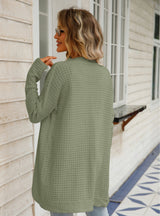 Women Cardigan Irregular Sweater Coat