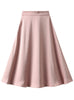 Women Satin Silk Slip Skirt