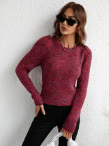 Round Neck Little Knitted Sweater