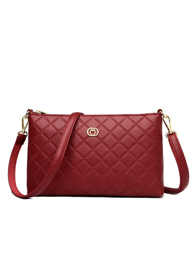 Women Rhombic Shoulder Messenger Bag