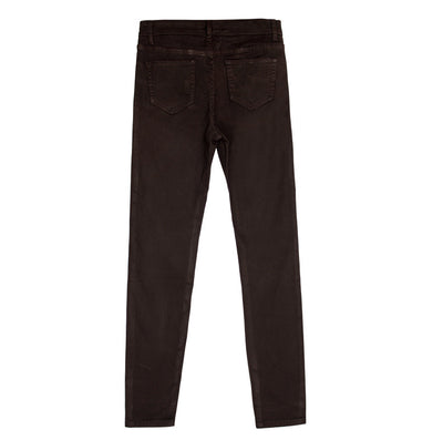 Coffee Slim Jeans Pencil Pants