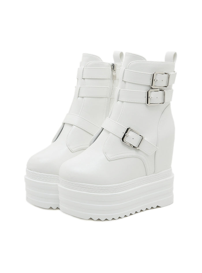 High-heeled Thick Soles Boots Shoes