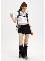 Slim Round Neck Short Sleeve T-shirt