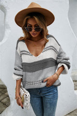 Women Loose Pullover Sweater