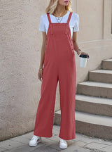 Women Casual Suspenders Pant