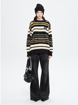 Autumn Winter Scoop Loose Sweaters