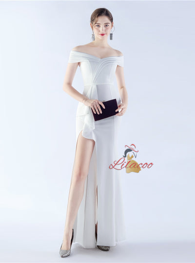 Mermaid Off the Shoulder Prom Dress