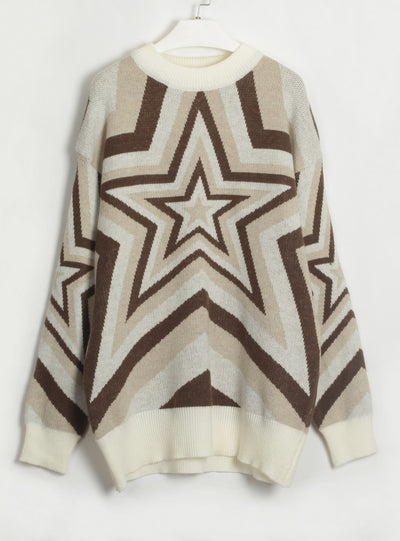 Pullover Long Sleeve Round Neck Sweater