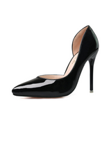 Shallow Mouth and Pointed Tips Thin-heeled Shoes