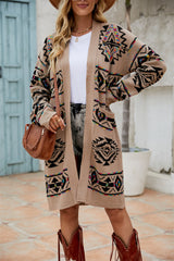 Diamond Sweater Long Coat