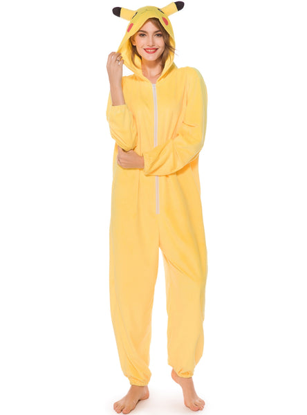 Yellow Halloween Pikachu Onesie Pajama