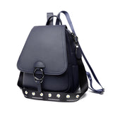 Women Leisure Soft Leather Backpack