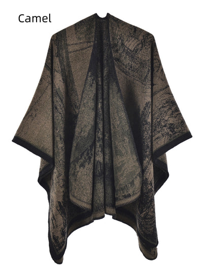 Ladies Shawl Warm Cardigan Cloak