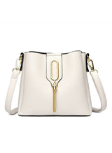 Large Capacity Fashion Tassel Slung Bucket Bag