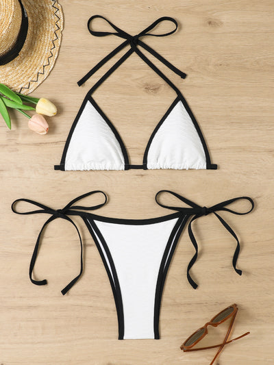 Women Triangular Split Bikini