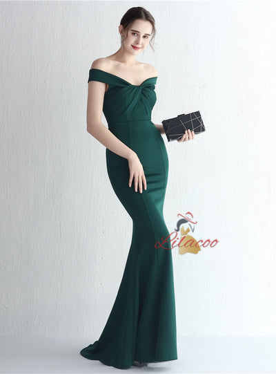 Sexy Off the Shoulder Prom Dress