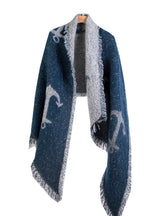 Thickened Polka-dot Diagonal Scarf Shawl