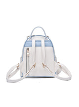 Women's PU Leather Backpack Girls School Backpack