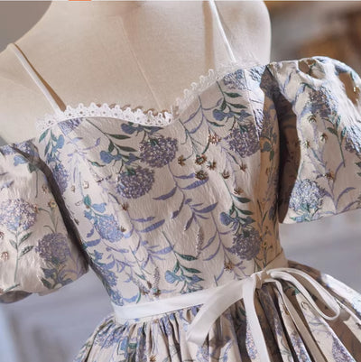 Sexy Silver Print Spaghetti Straps Homecoming Dress