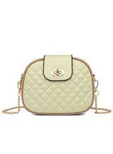 Messenger Bag Diamond Chain Small Round Bag