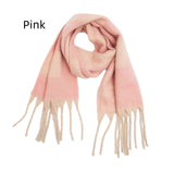 Thickened Coarse Beard Jacquard Plaid Scarf