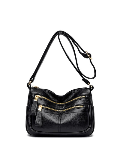 Soft Leather Joker Large Capacity Messenger Bag