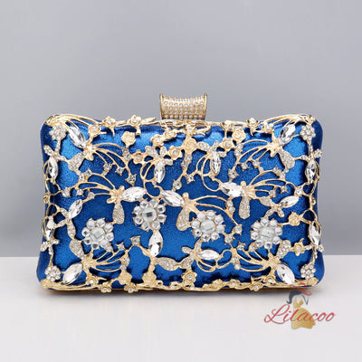 Diamond-encrusted Dinner Bag Retro Banquet Bag